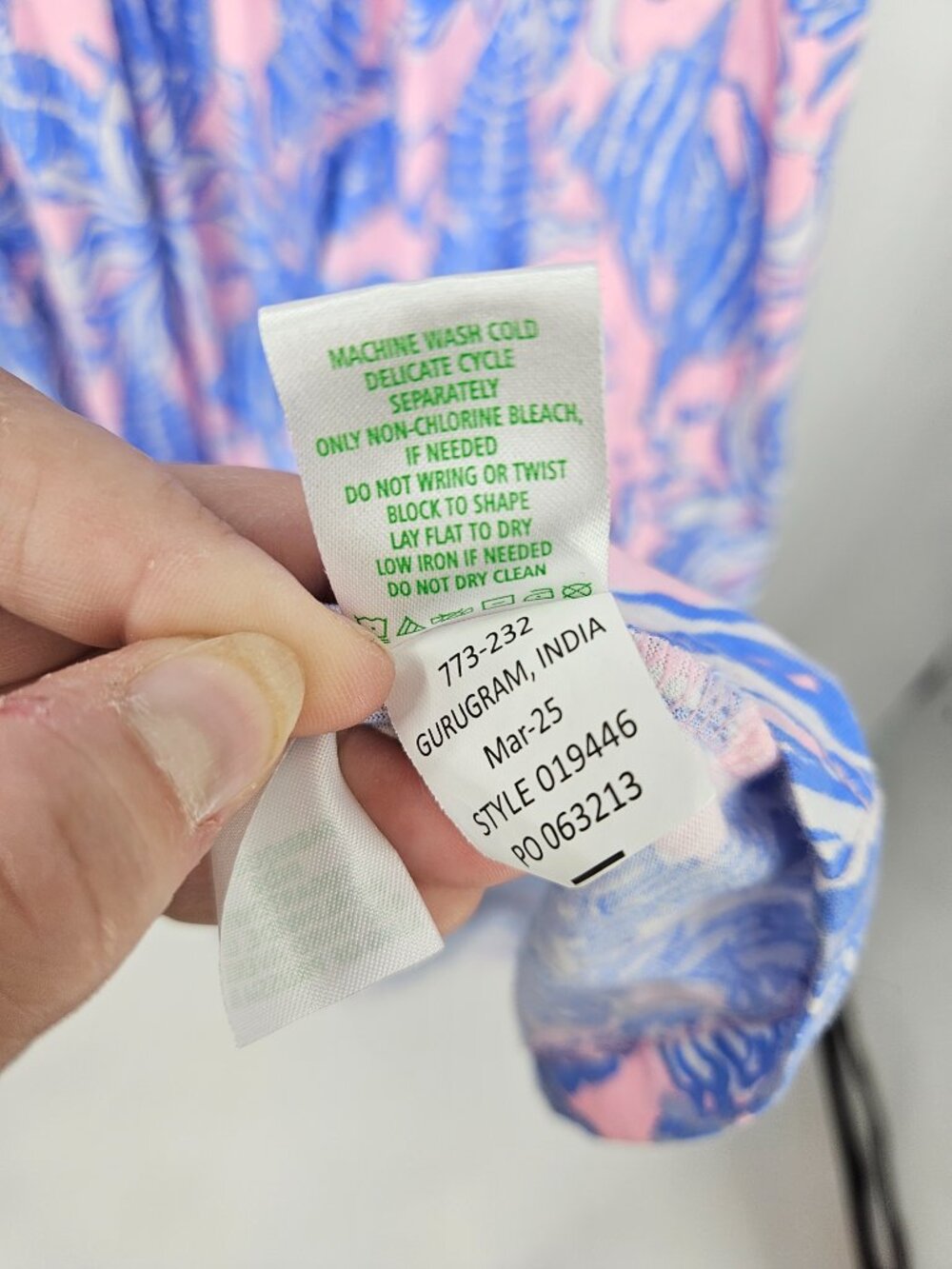 Lilly Pulitzer Riegan Maxi Dress Capri Blue Women's Size L Tiered Preppy Summer - Picture 9 of 14